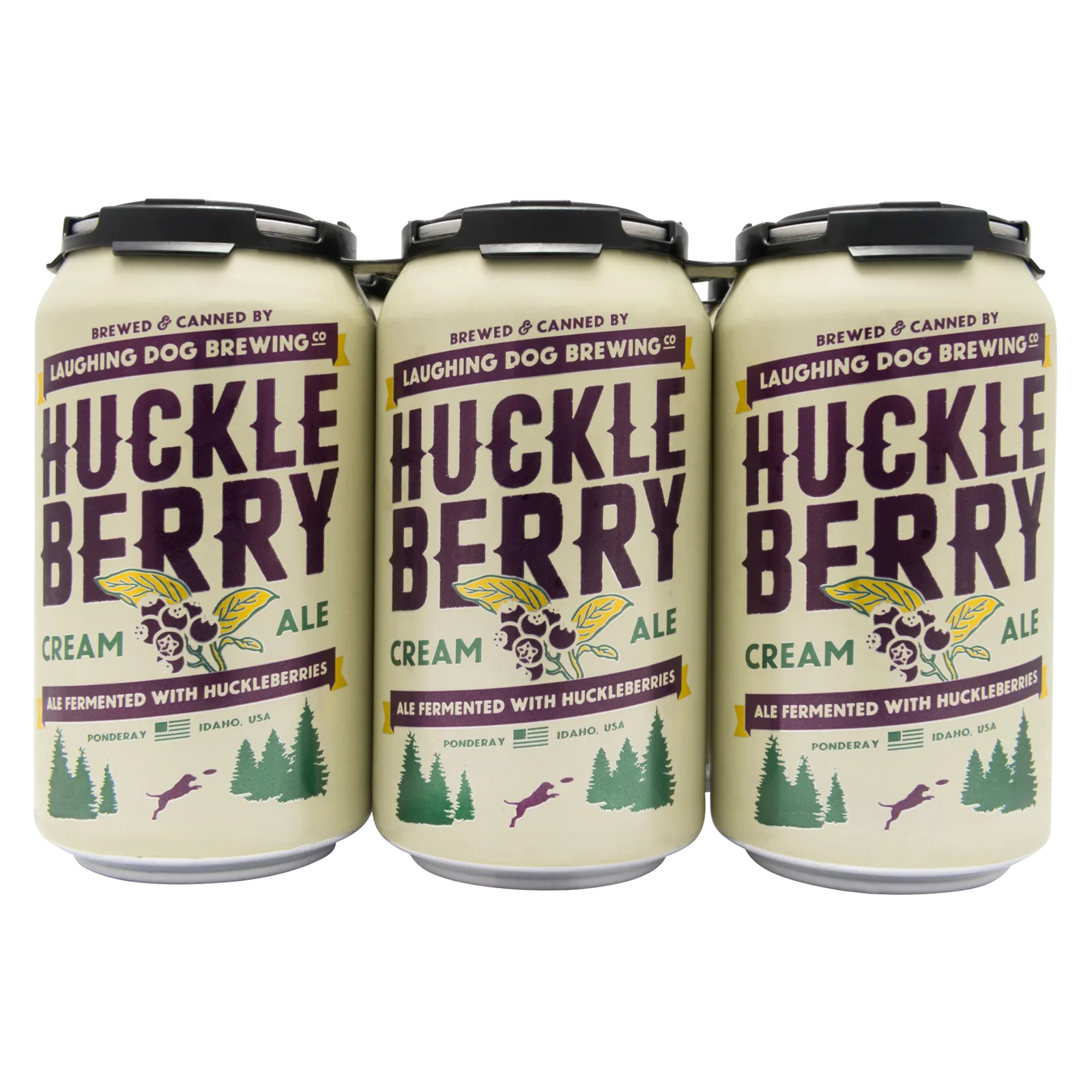 Laughing Dog Huckleberry Cream Ale 6pk Can 4.0% ABV