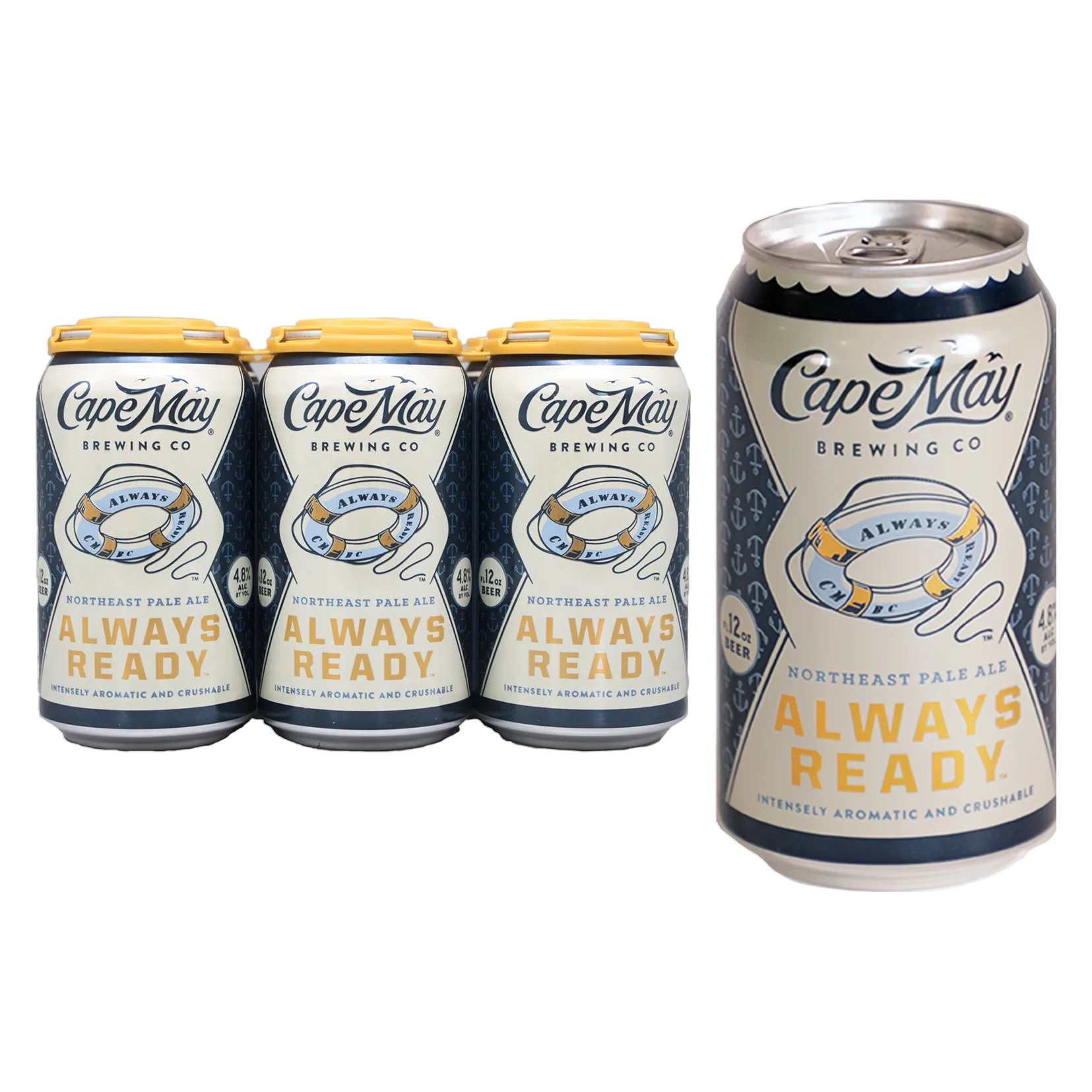 Cape May Brewery Always Ready 6pk Can 4.8% ABV