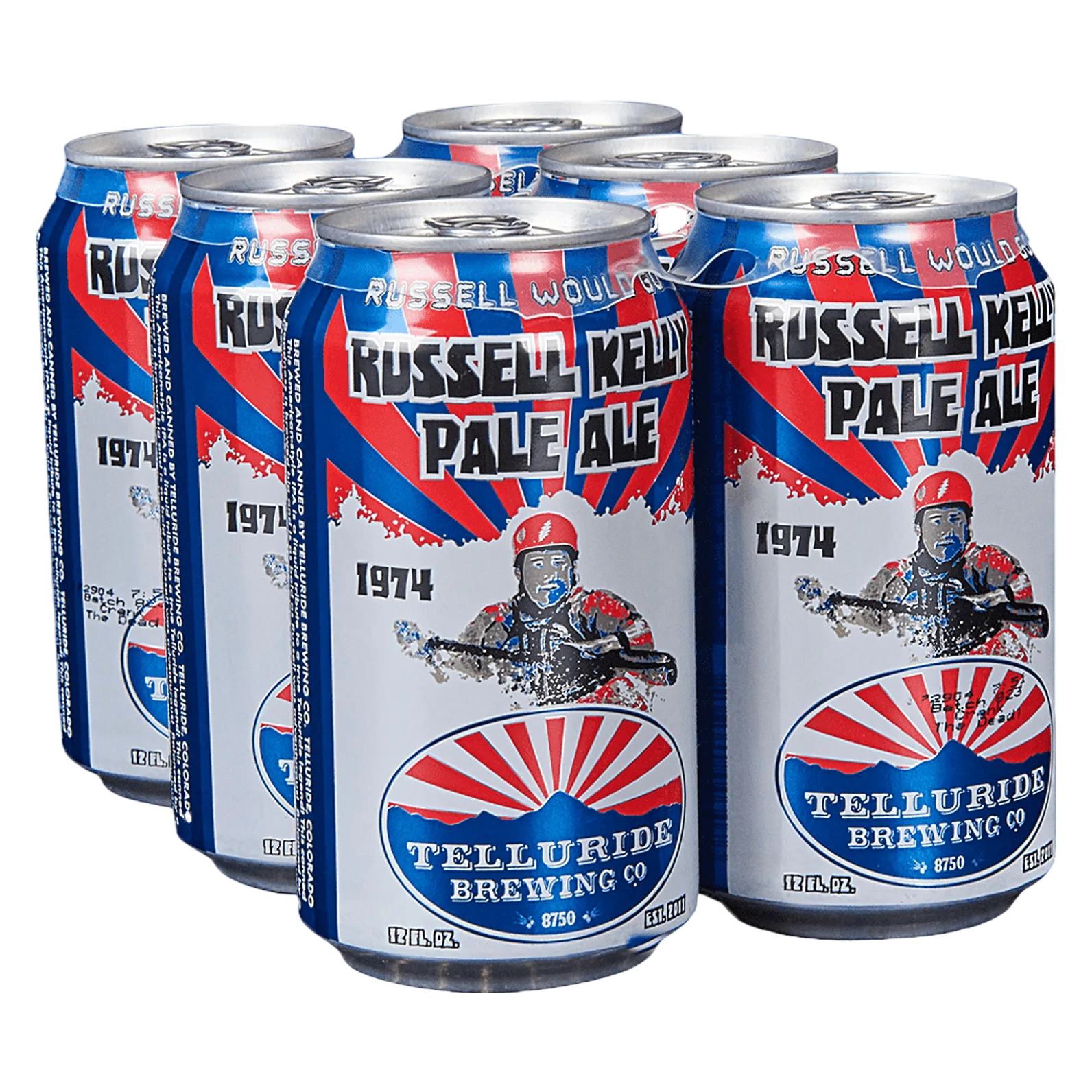 Telluride Russell Kelly Pale Ale 6 Pack Cans