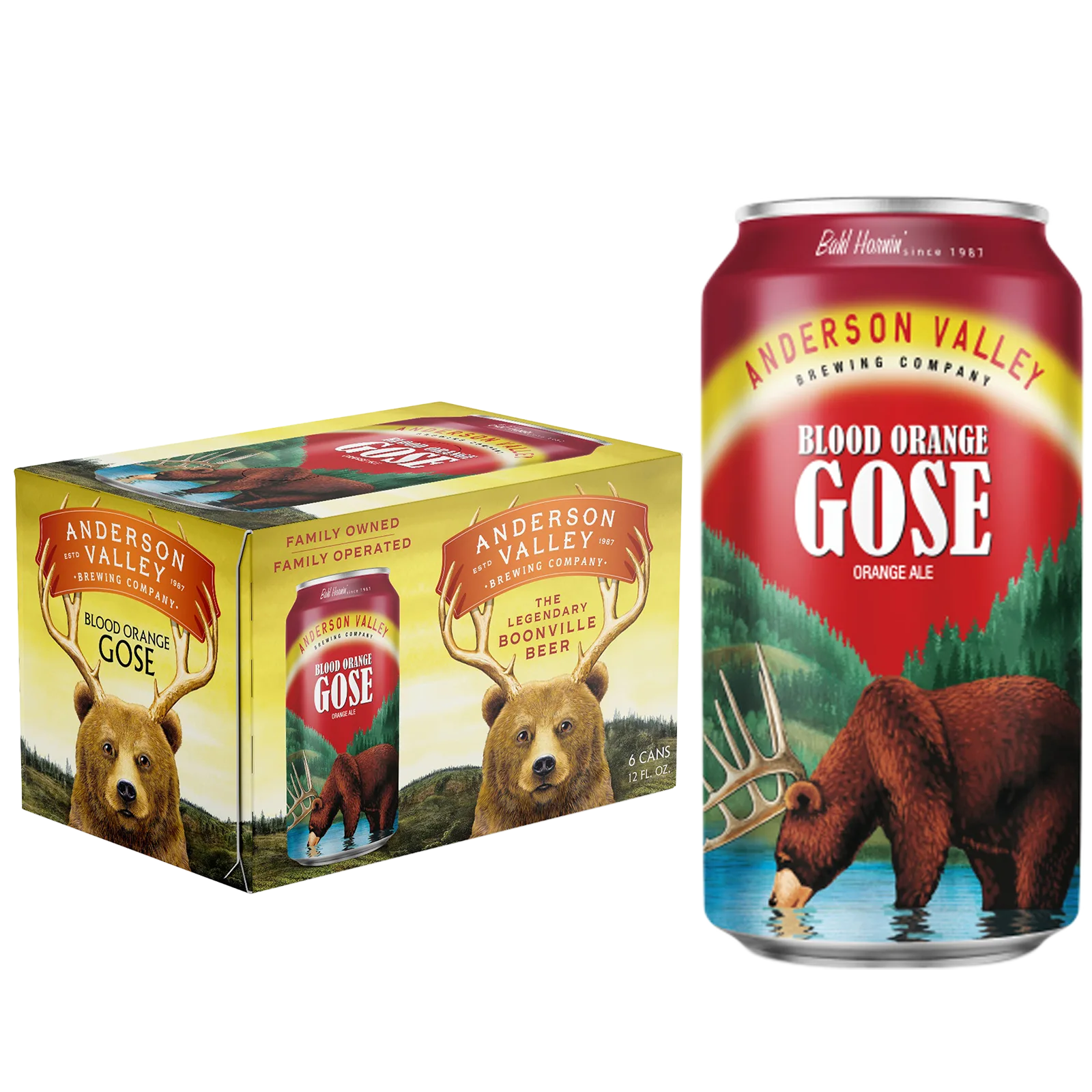 Anderson Valley Blood Orange Gose 6pk Can