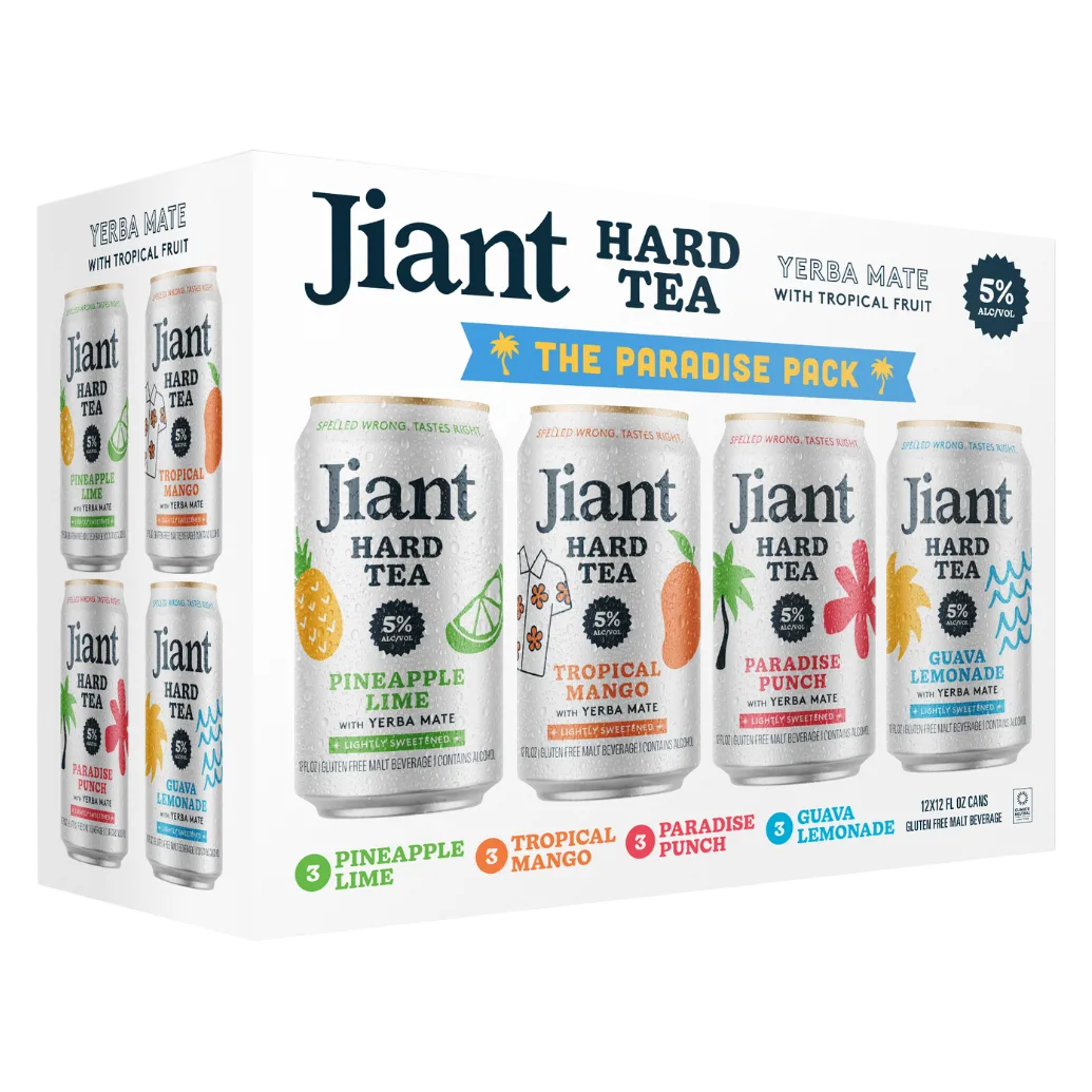 Jiant Hard Tea Paradise 12pkc
