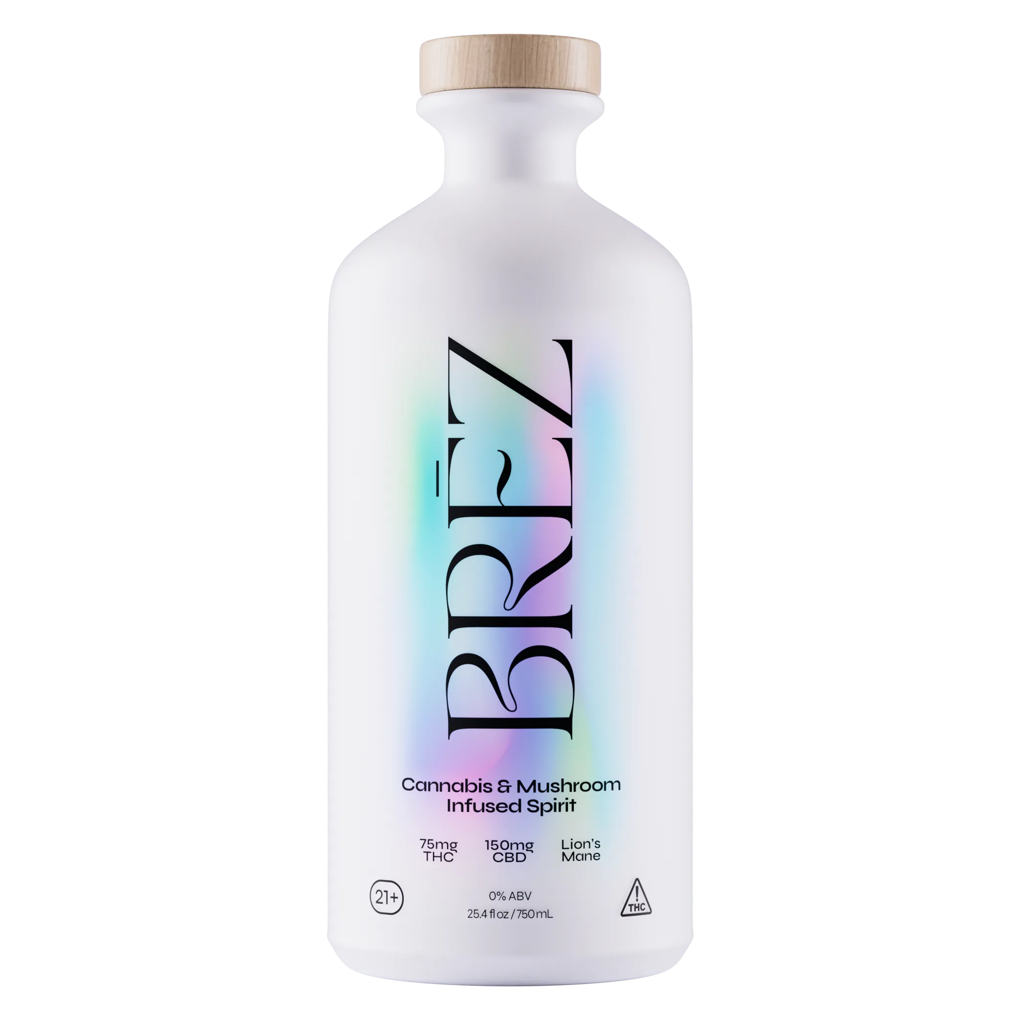 BRĒZ 5mg THC Cannabis and Lions Mane Mushroom Infused Spirit 12pk
