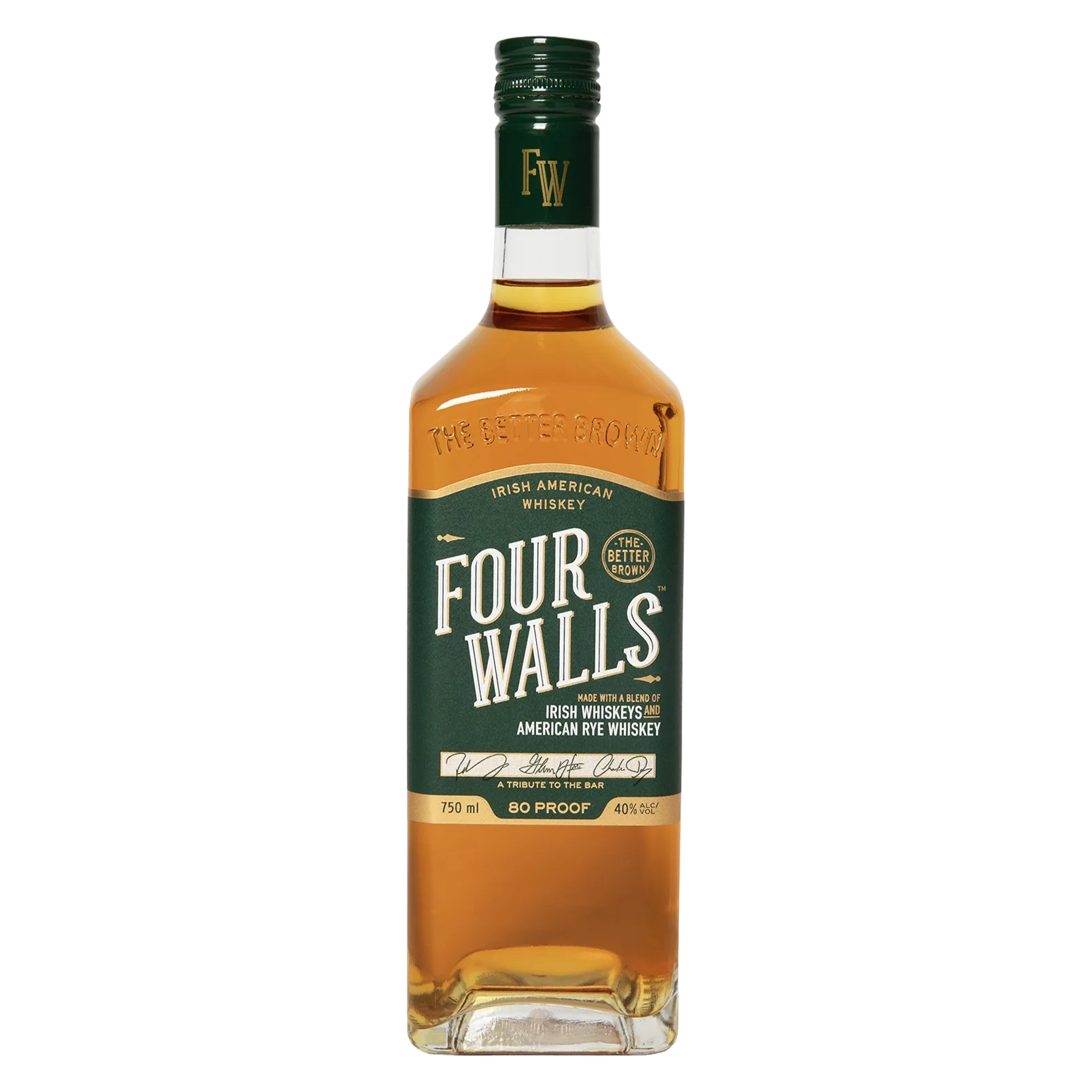 Four Walls Irish American Blended Whiskey (80 proof