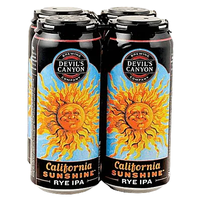 Devil's Canyon California Sunshine Rye IPA 4pk 16oz Can