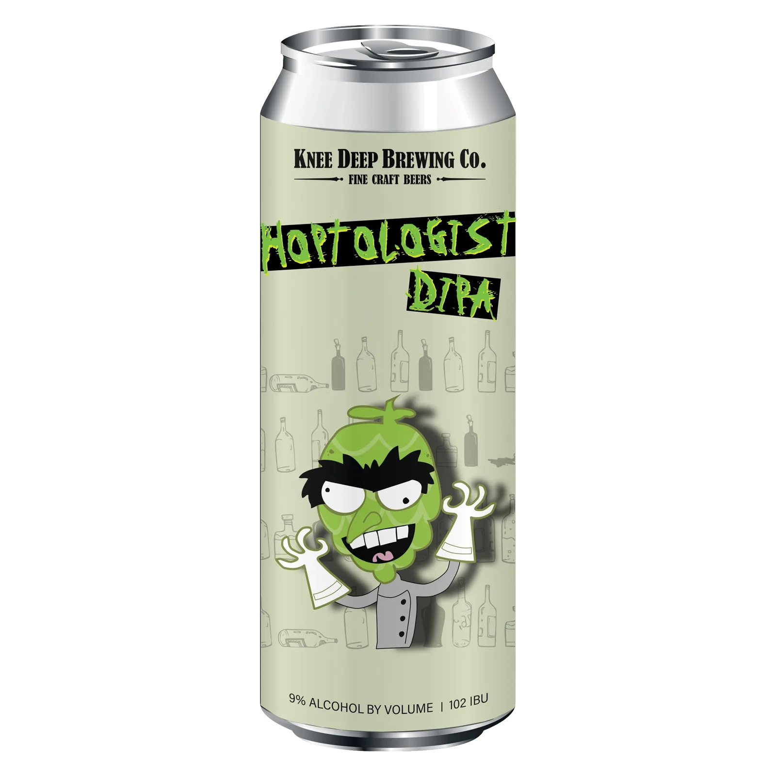 Knee Deep Brewing Hoptologist Double IPA Single 19.2oz Can