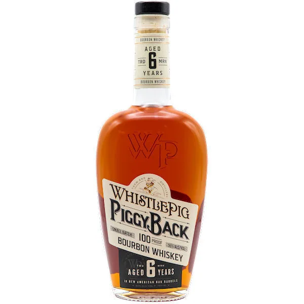 Whistlepig Piggyback 6 Year Old Bourbon Whiskey 750Ml