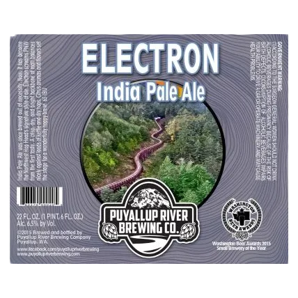 Puyallup River Brewing Electron IPA (22 OZ BTL