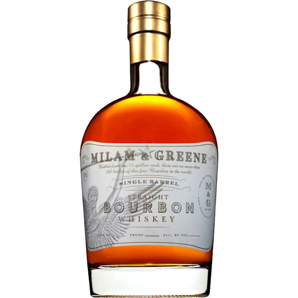 Milam And Greene Single Barrel Straight Bourbon Whiskey 750Ml