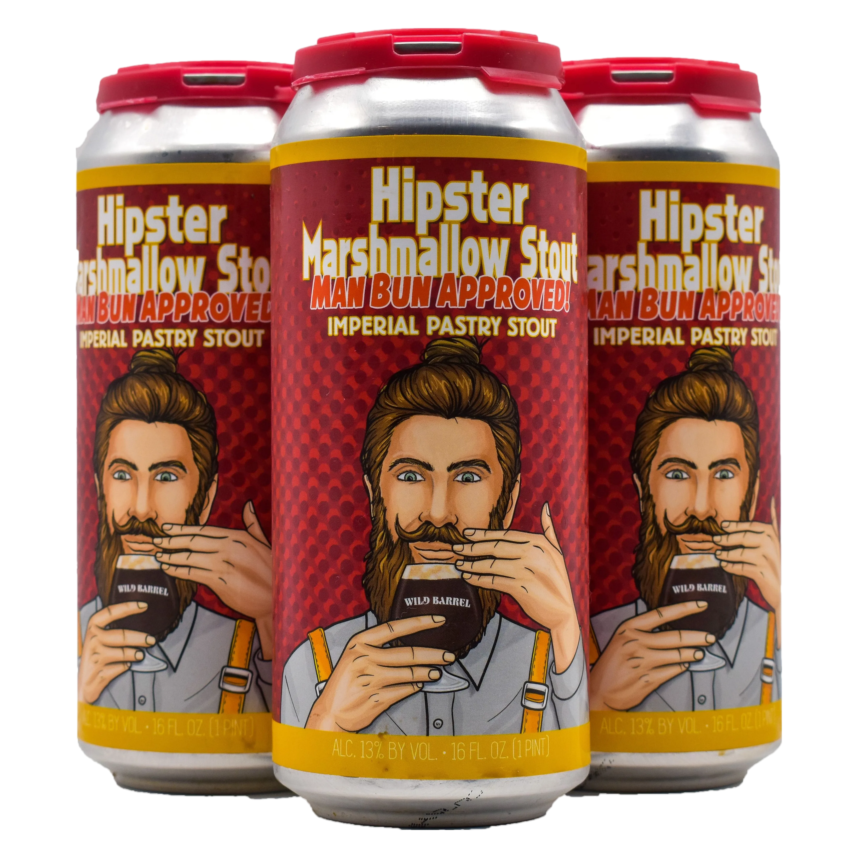 Wild Barrel Hipster Marshmallow Stout 4pk 16oz Cans