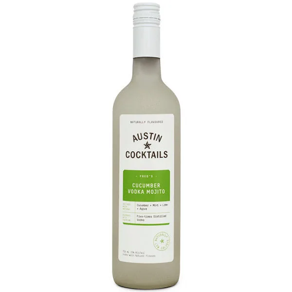 Austin Cocktails Cucumber Vodka Mojito Cocktail 750Ml