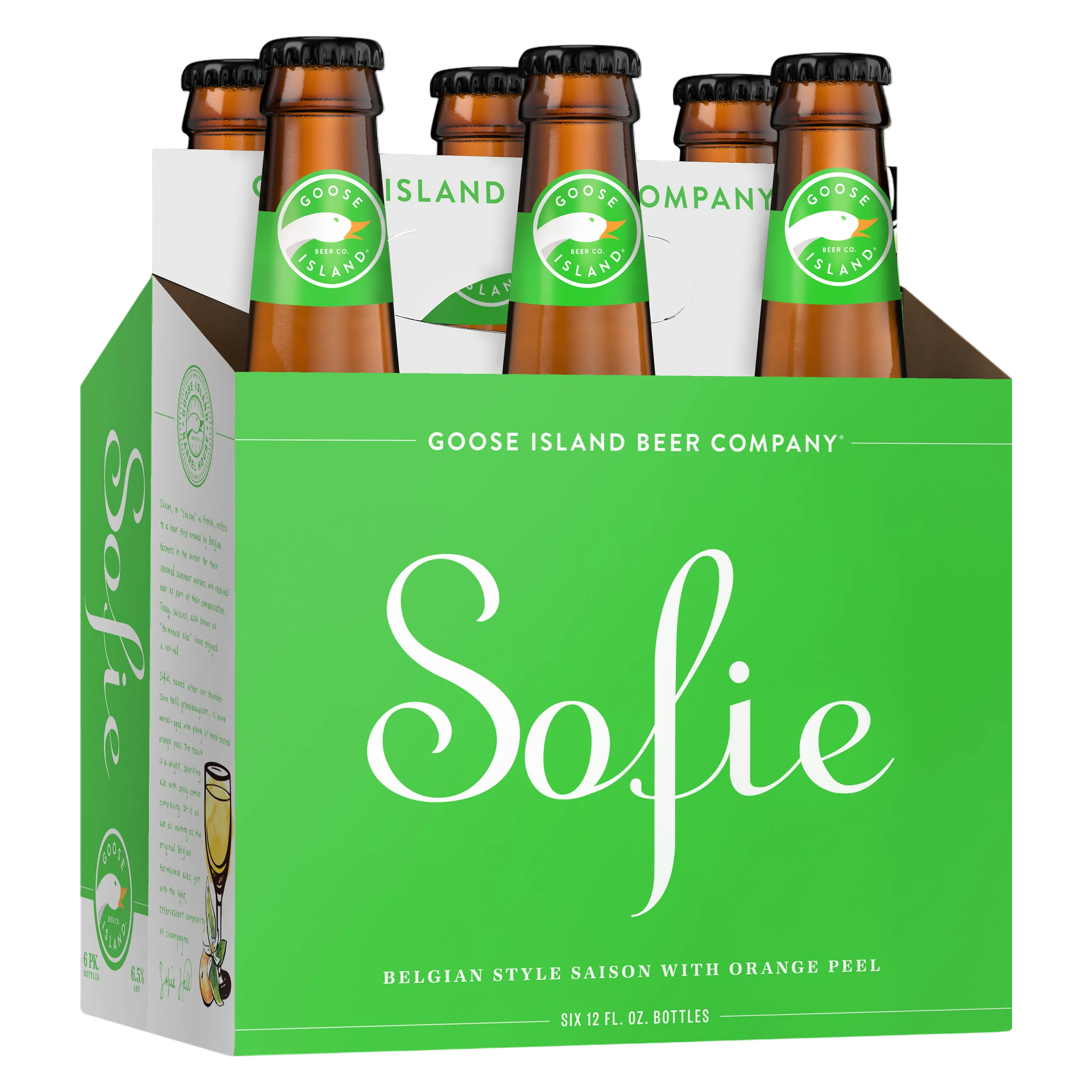 Goose Island Sophie 6pk Btl 6.5% ABV