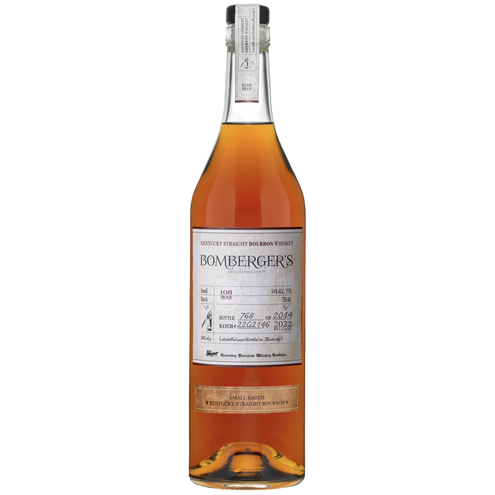 Bomberger's Declaration Bourbon (108 proof