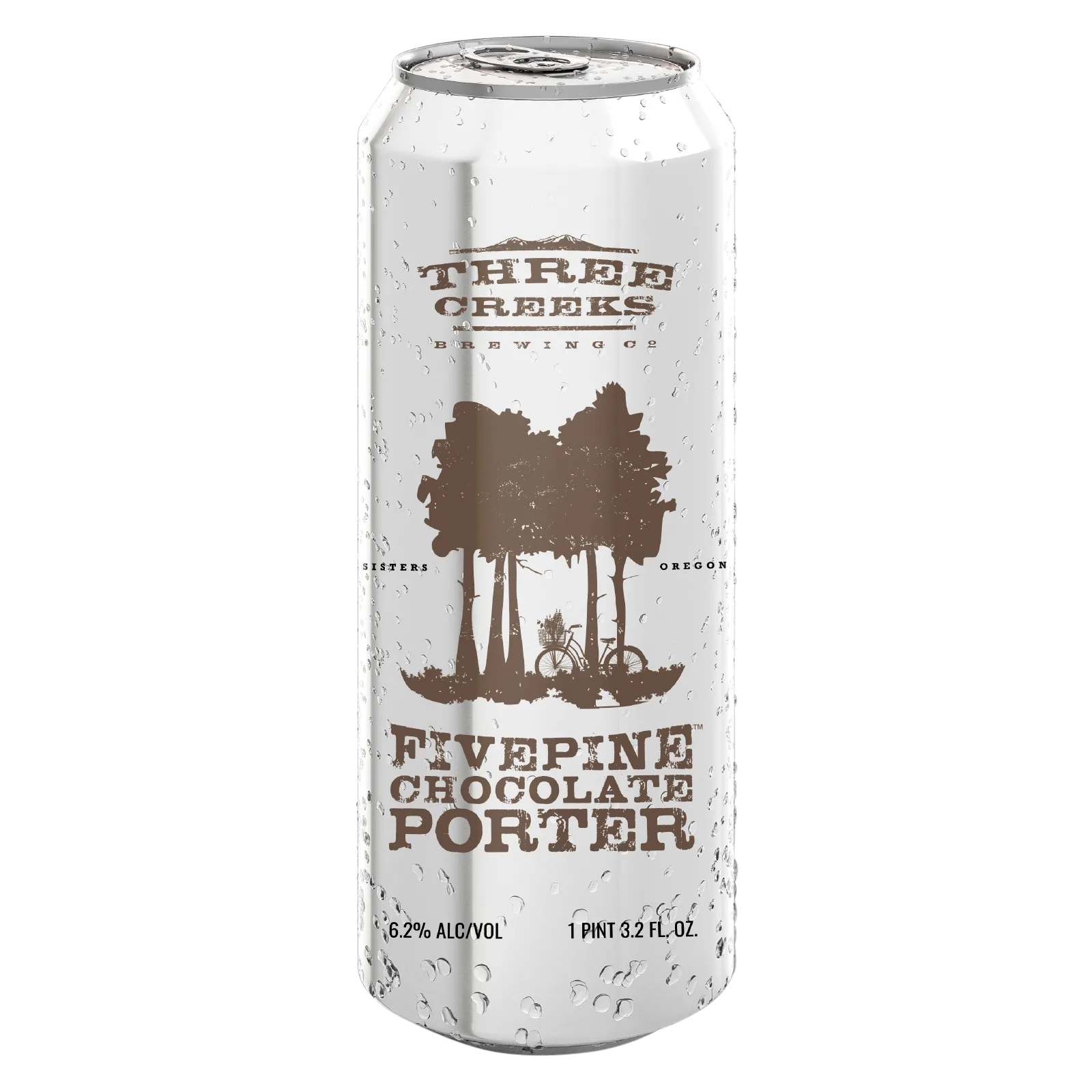 Three Creeks Brewing FivePine Chocolate Porter Single 19.2oz Can
