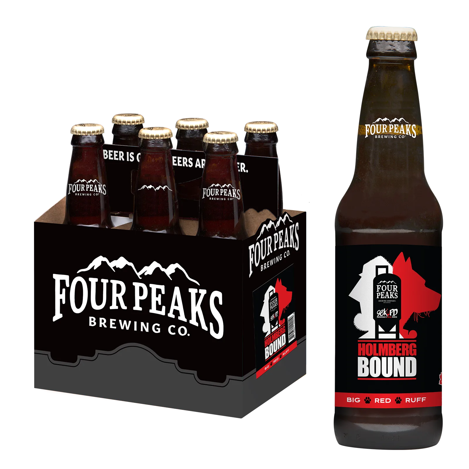Four Peaks Holmberg Bound Red IPA 6pk Btl 7.0% ABV
