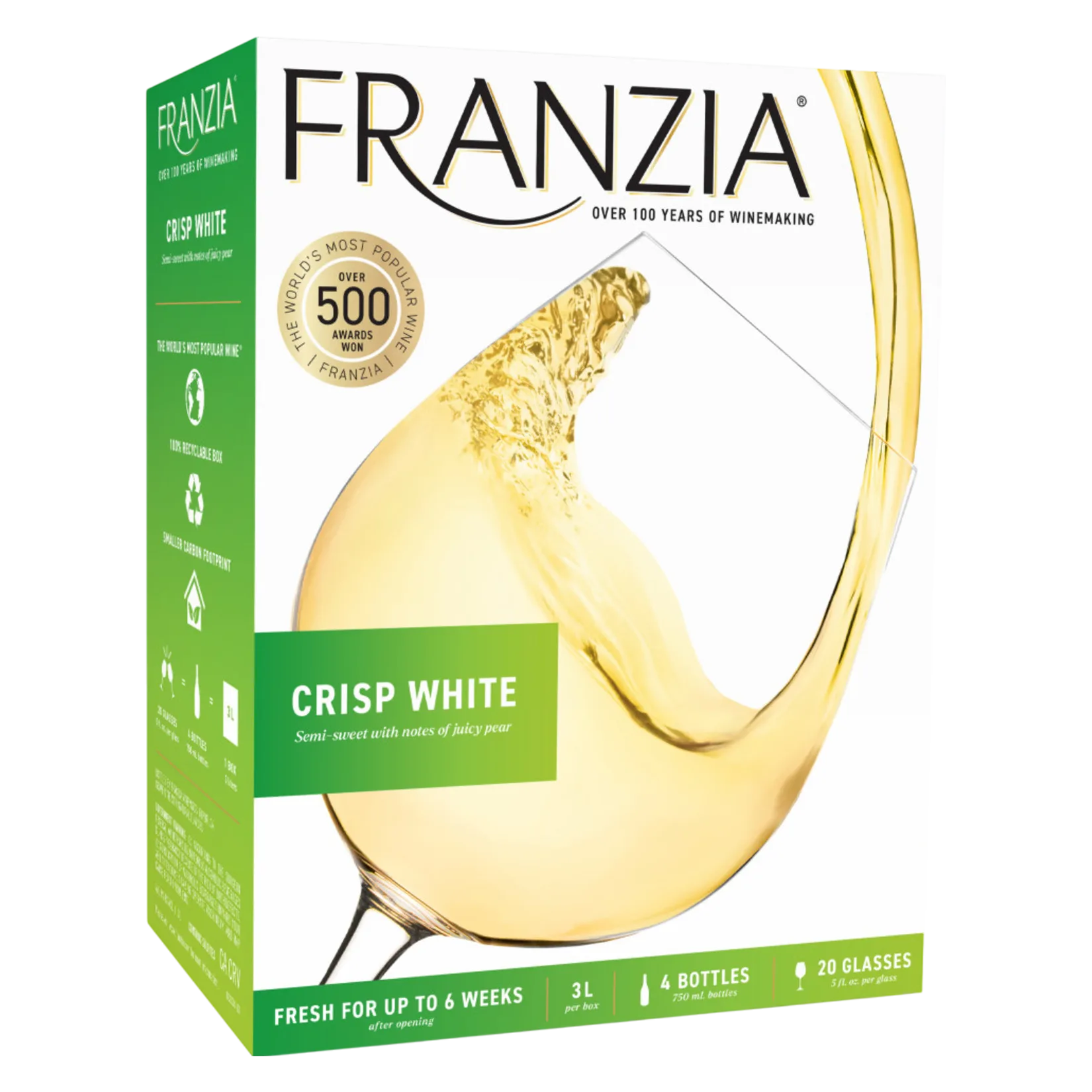 Franzia Crisp White 3L Box