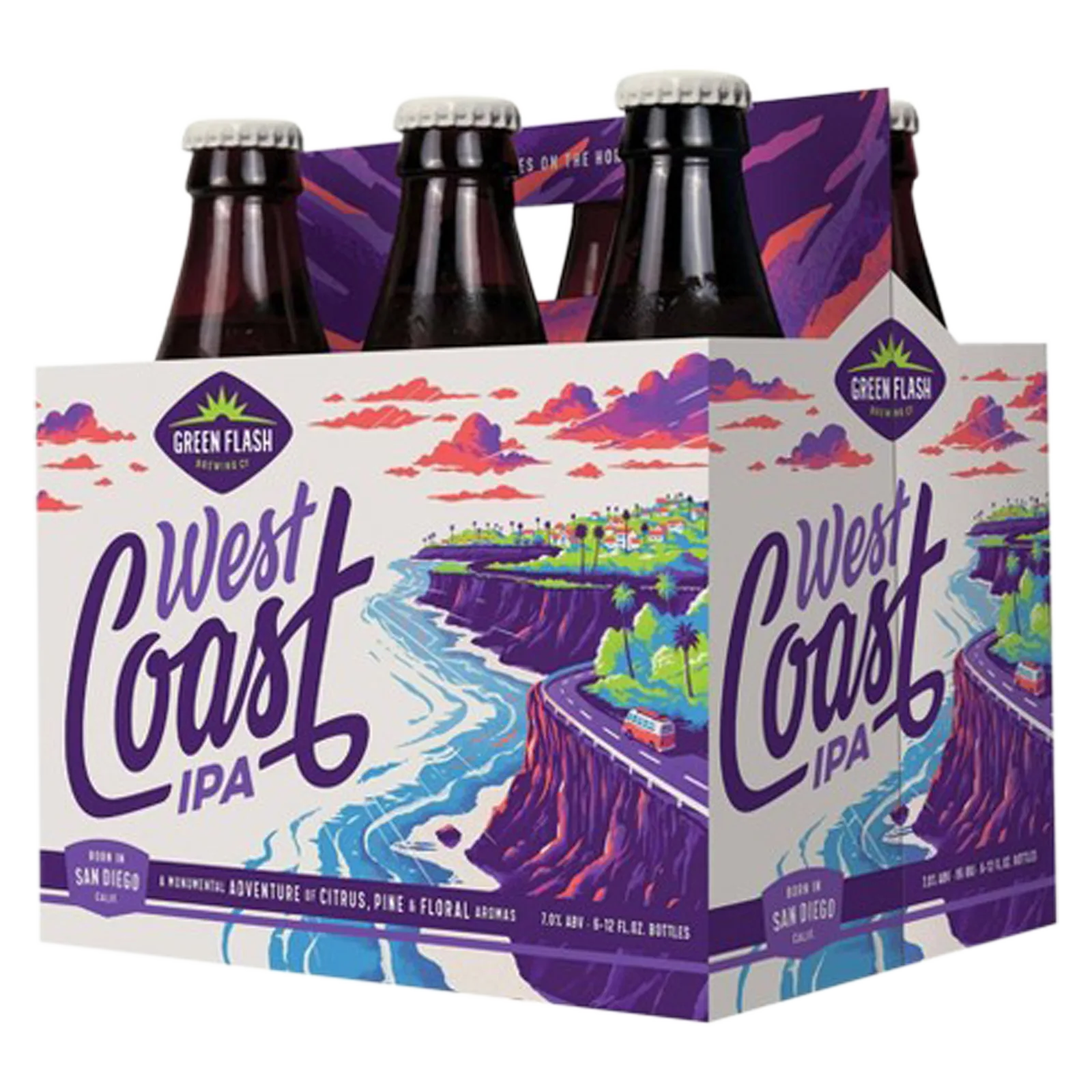 Green Flash Brewing West Coast IPA 6pk Btl