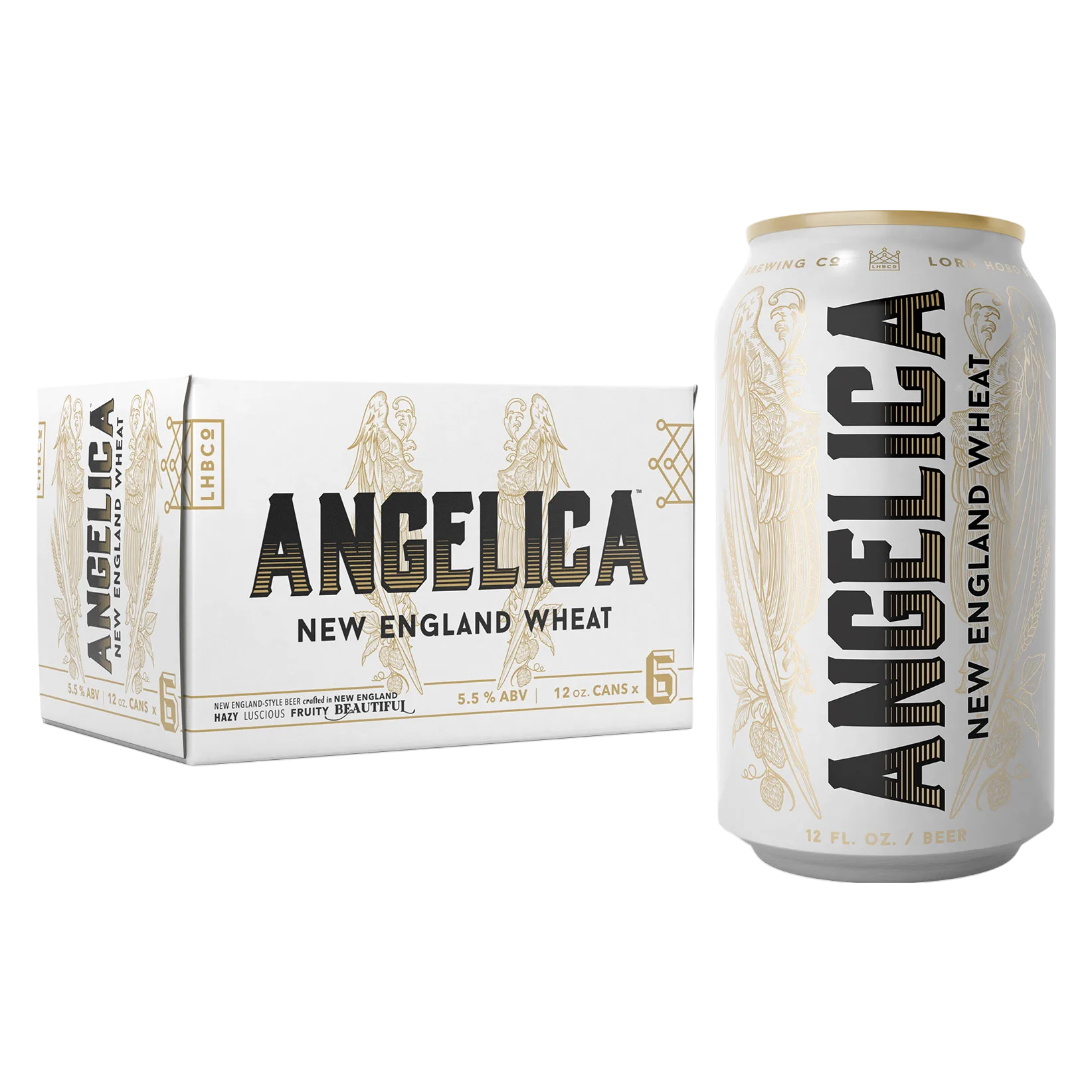 Lord Hobo Angelica Hazy IPA 6pk Can 5.5% ABV