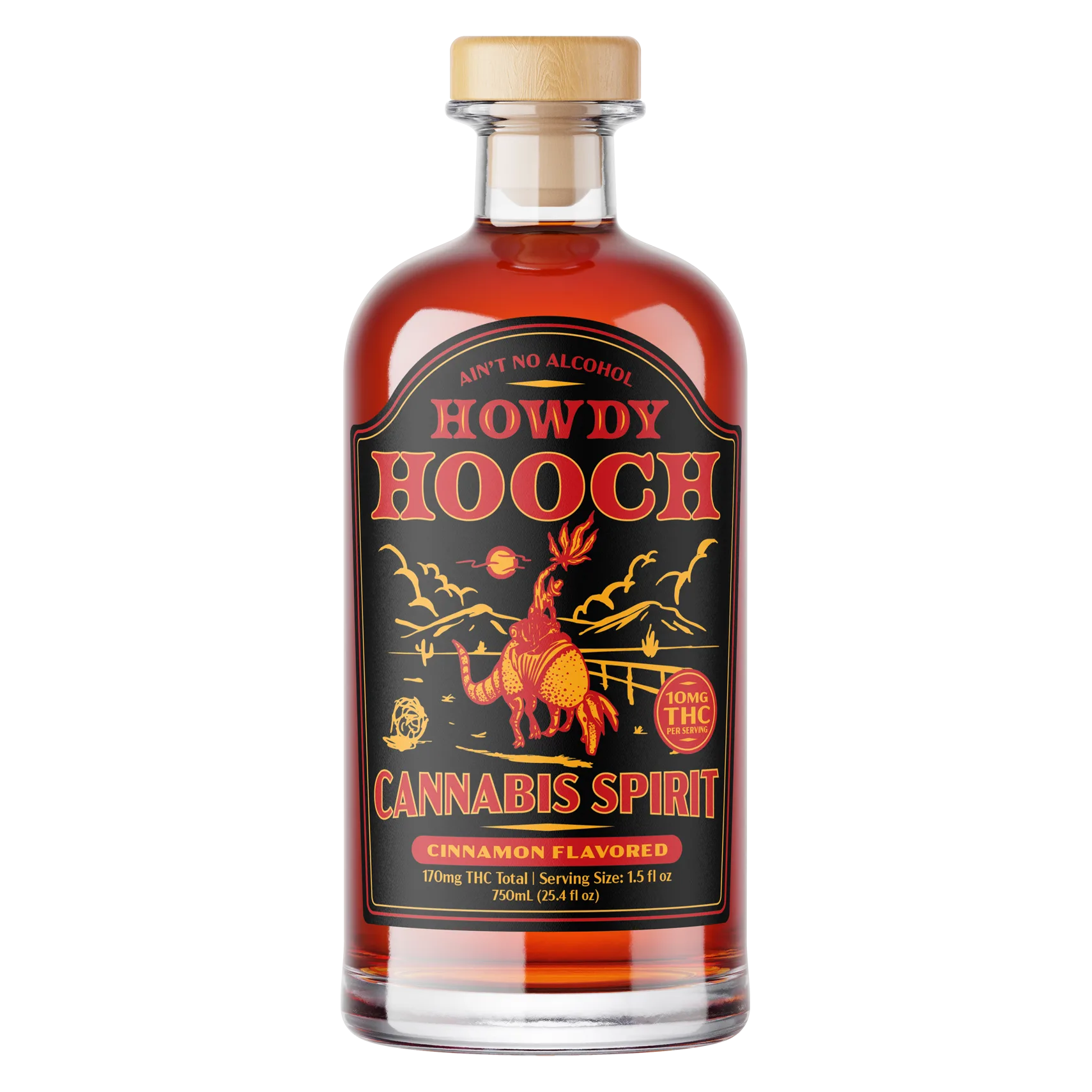 Howdy Hooch 10mg THC Black Label Btl