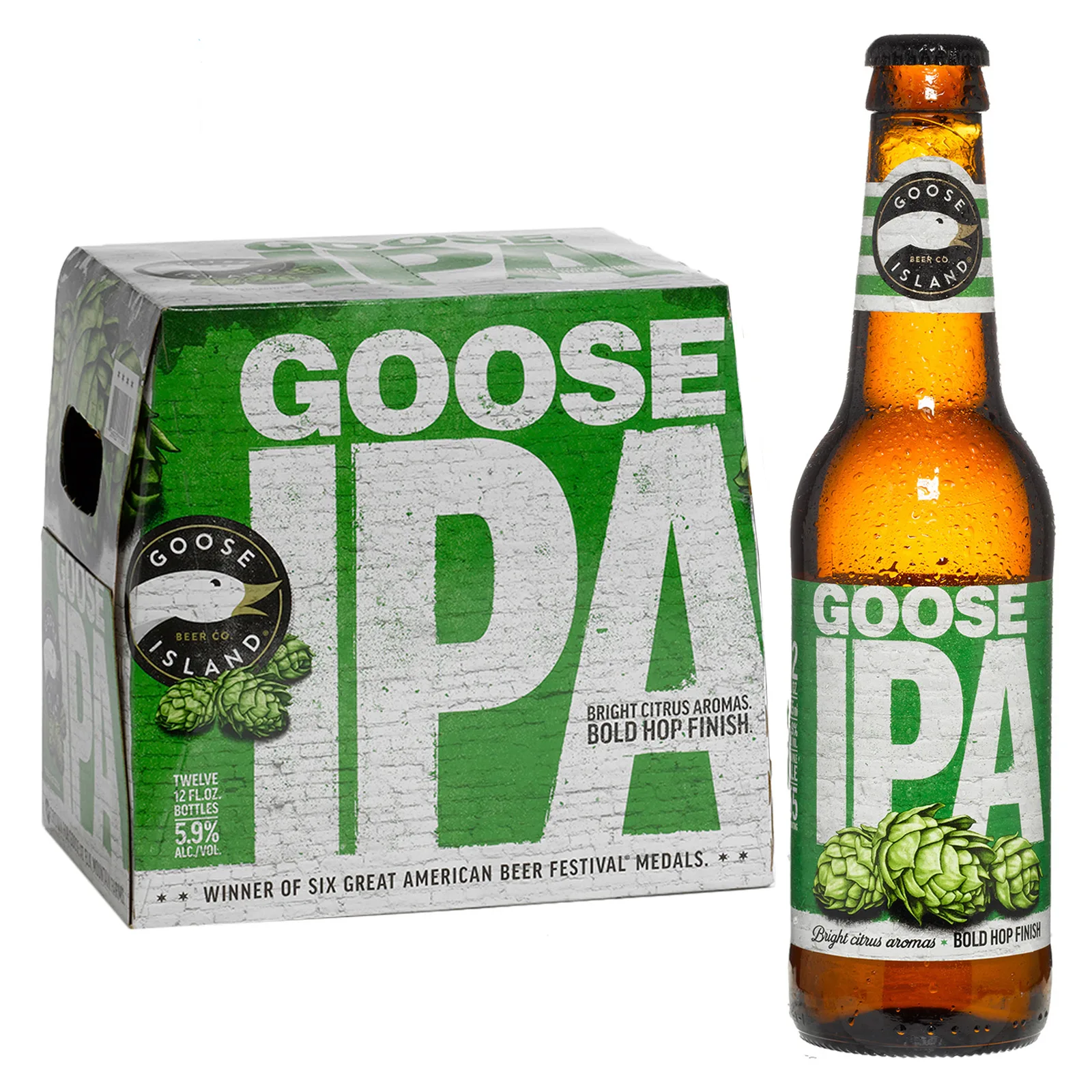 Goose Island IPA 12 Pack Bottles
