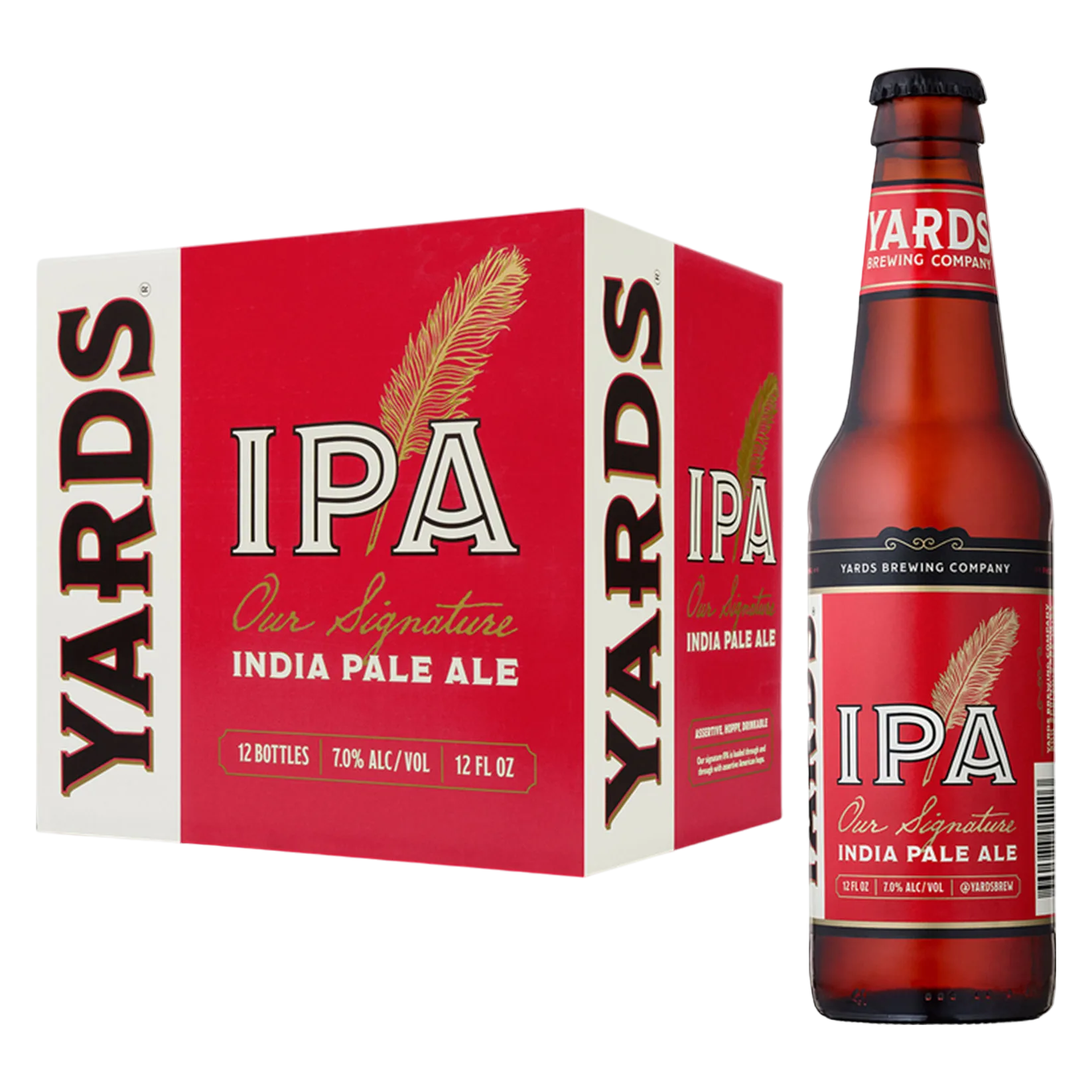 Yards IPA 12pk Btl 7.0% ABV