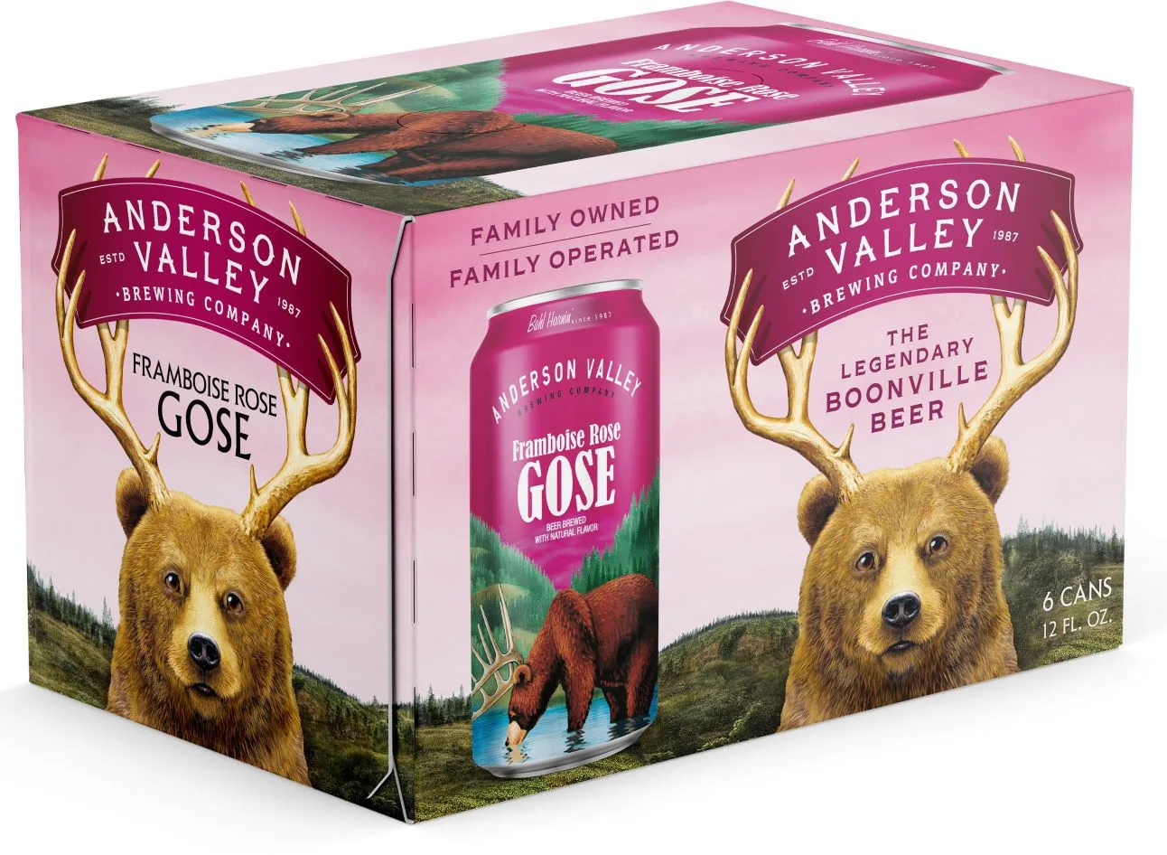 Anderson Valley Brewing Framboise Rose Gose (6PKC