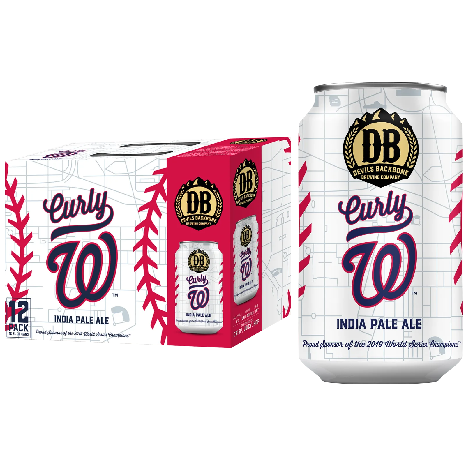 Devils Backbone Curly IPA 12pk Can 6.0% ABV