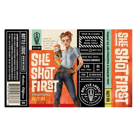 LOGIC SHE SHOT 1ST 4PKC