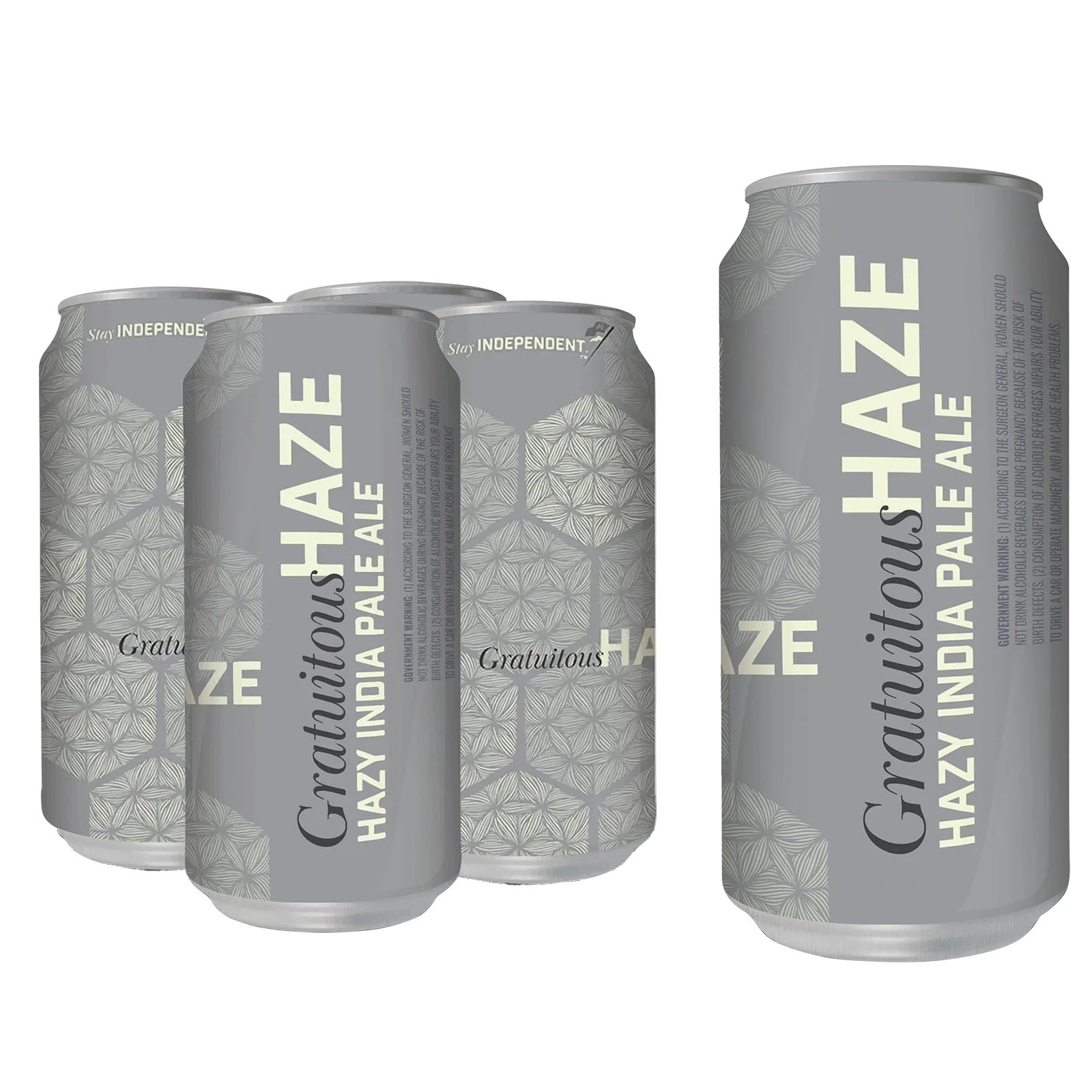 Mainstay Independent Brewing Gratuitous Haze IPA 4pk 16oz Can 6.0%