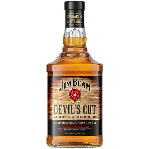Jim Beam Devils Cut Bourbon 750Ml