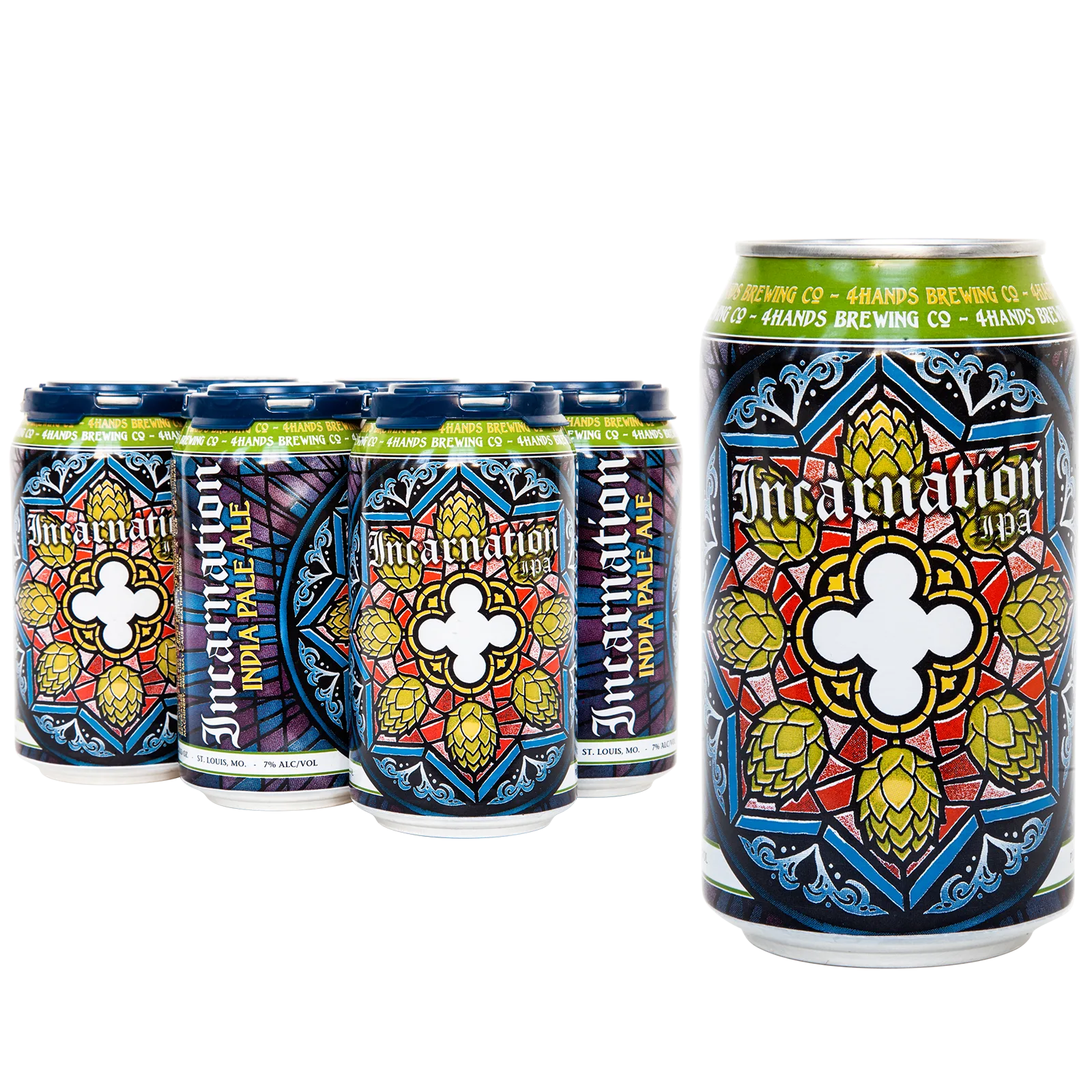 4 Hands Incarnation IPA 6pk Can 7.0% ABV