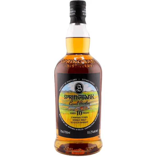Springbank 10 Year Old Local Barley Campbeltown Single Malt Scotch Whisky 700Ml