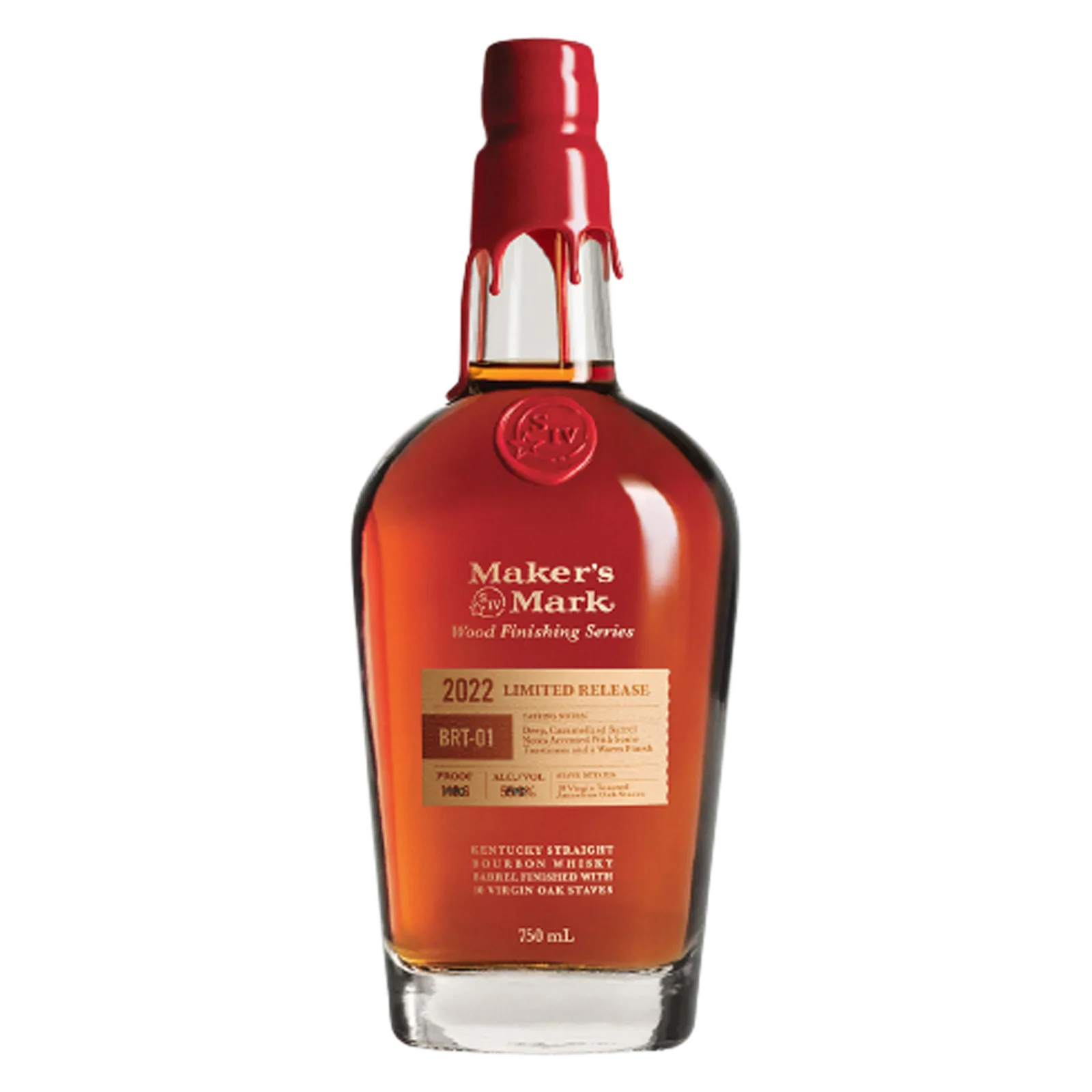 Maker's Mark Straight Bourbon Wood Finishing Series 2022 Limited Release BRT-01 (109.4 proof)