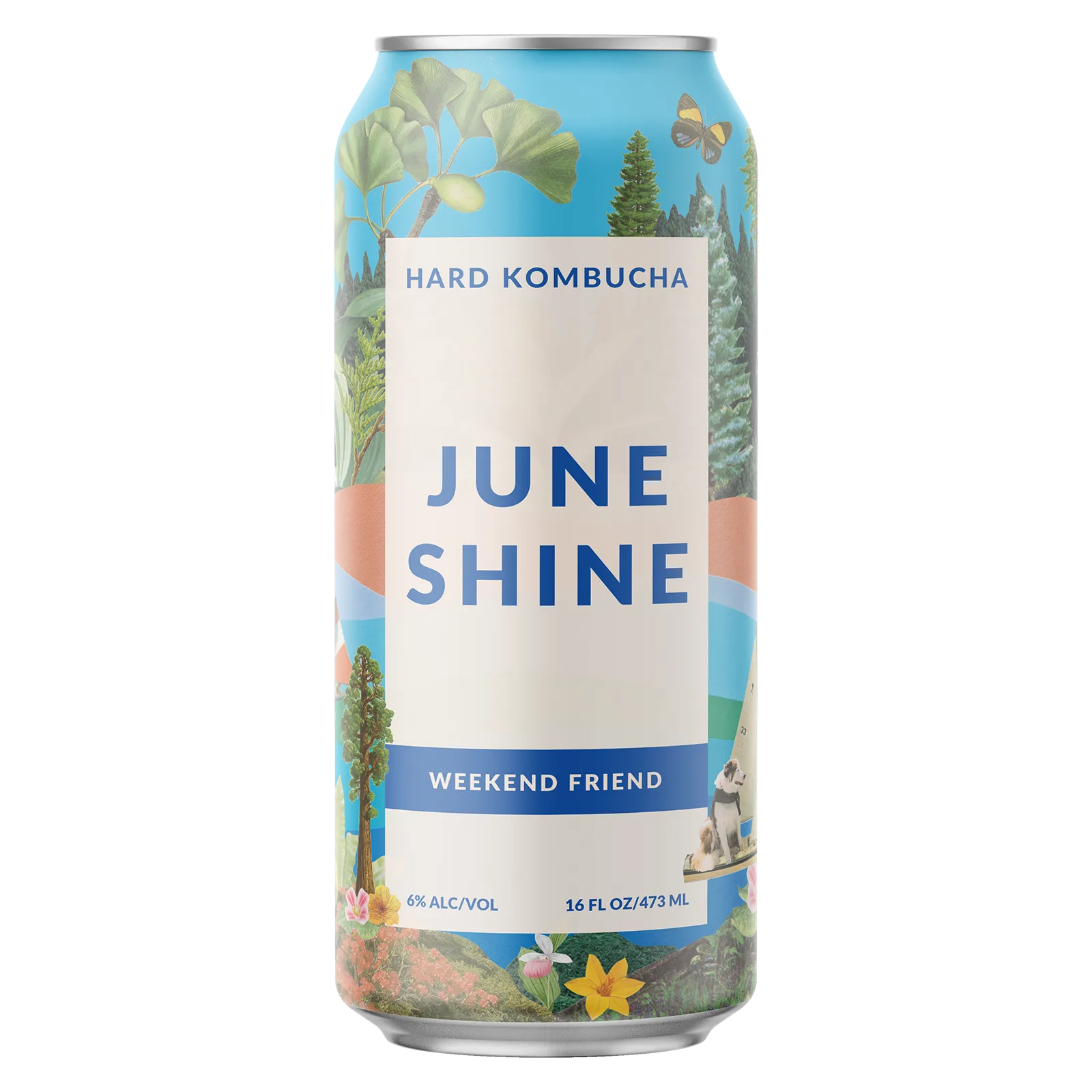 JuneShine Prickly Weekend Friend 16oz can 6% ABV