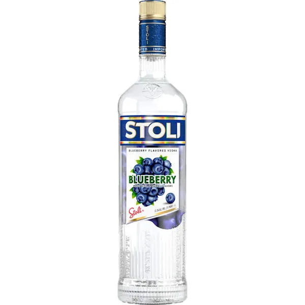 Stoli Blueberry Flavored Vodka 750Ml