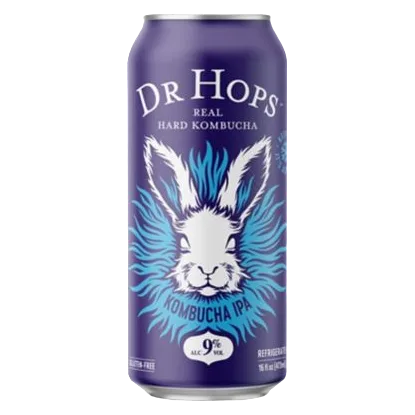 Dr Hops Kombucha Beer Kombucha IPA Single 16oz Can