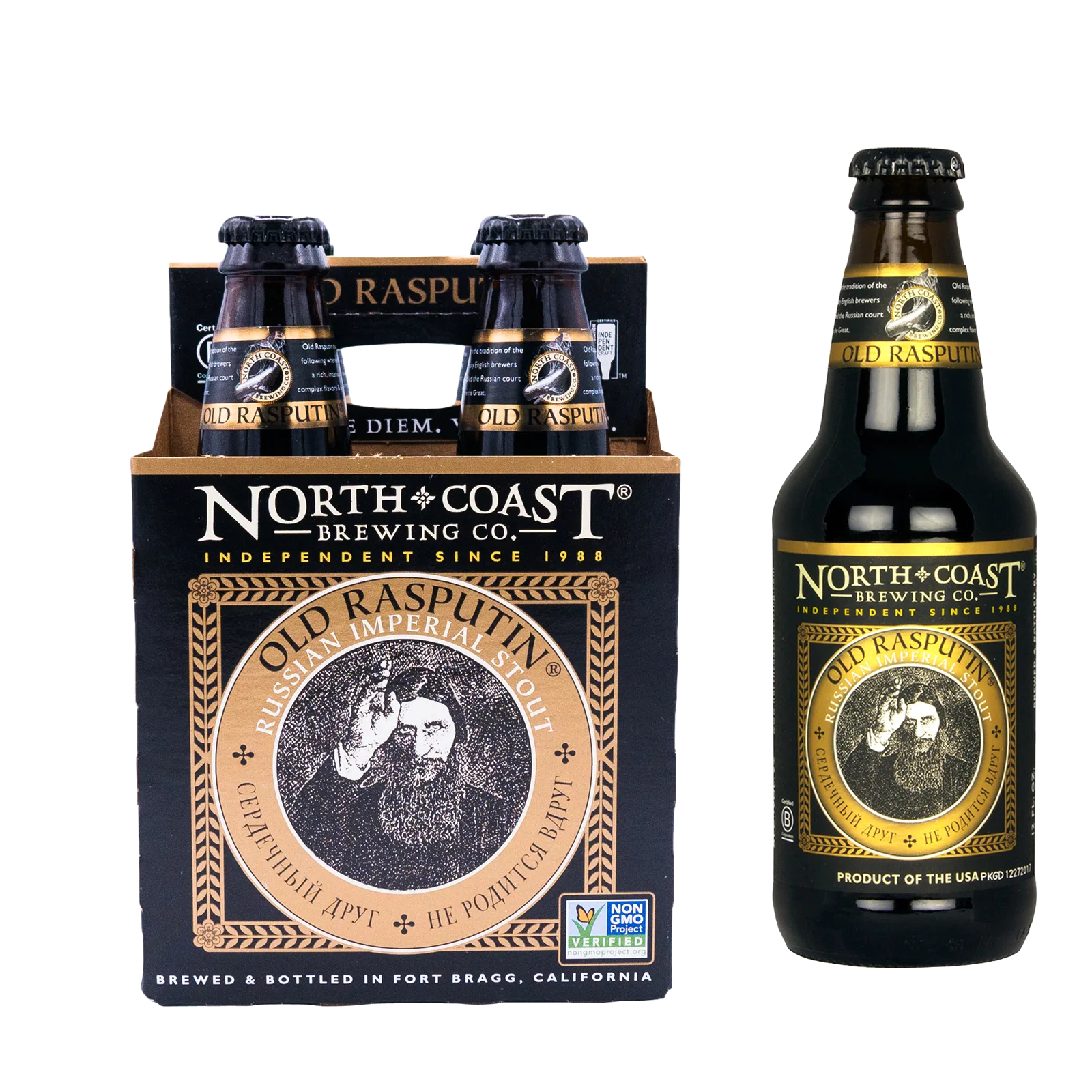 North Coast Rasputin Imperial Stout 4pk Btl