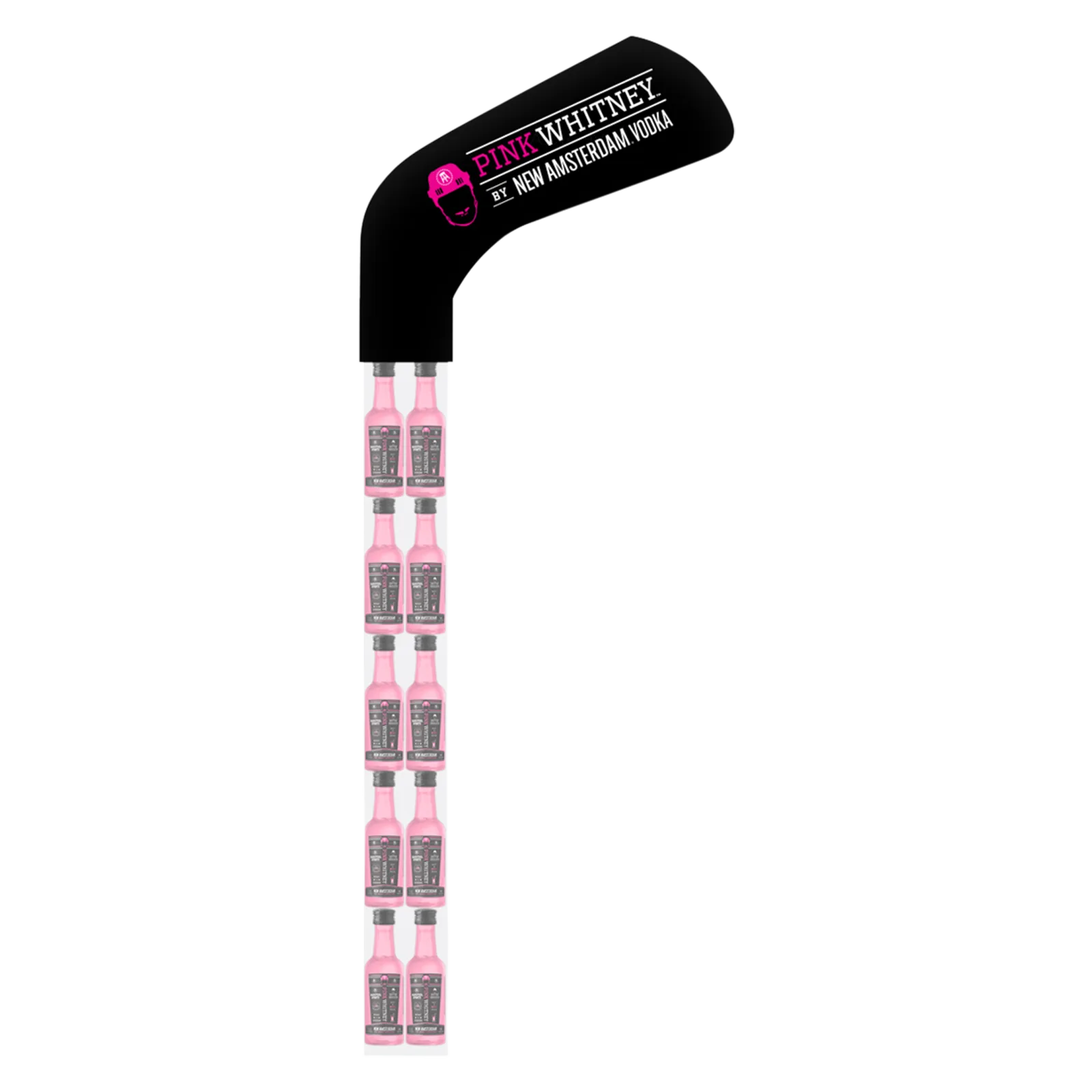 New Amsterdam Pink Whitney Vodka Hockey Stick 10pk (60 Proof