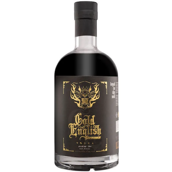 Gold English Black Vodka 750Ml