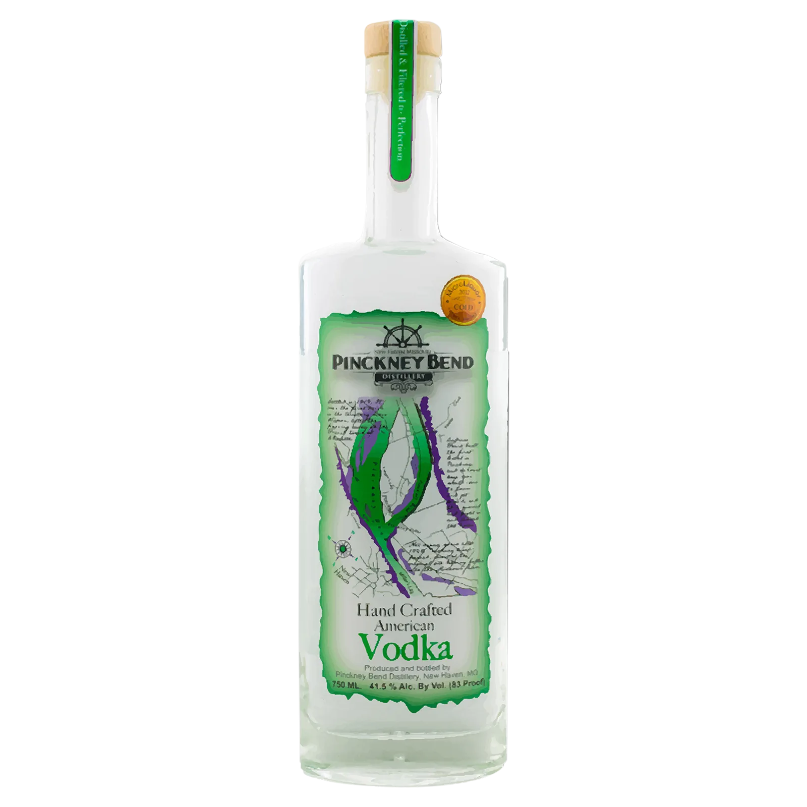 Pinckney Bend Vodka (83 Proof