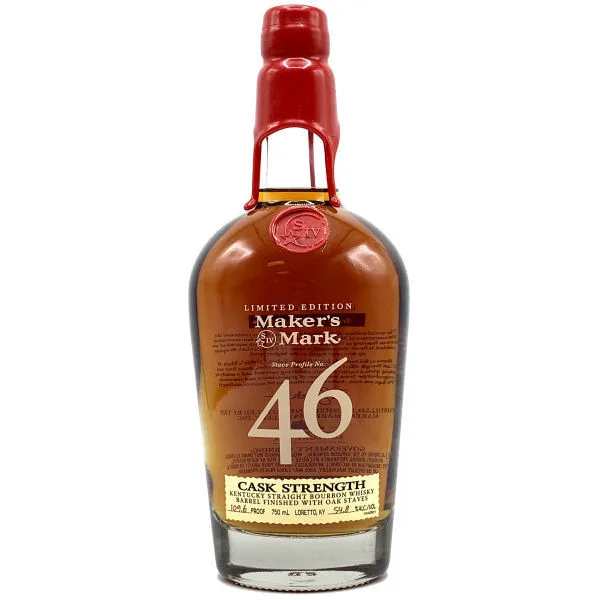 Makers Mark 46 Cask Strength Bourbon Whiskey 750Ml