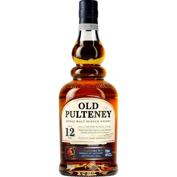 Old Pulteney 12 Year Old Single Malt Scotch 750Ml