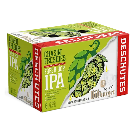 Deschutes/Bitburger Chasin' Freshies Fresh Hop IPA (6PKC