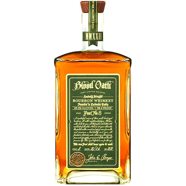 Blood Oath Pact 8 Kentucky Straight Bourbon Whiskey 750Ml