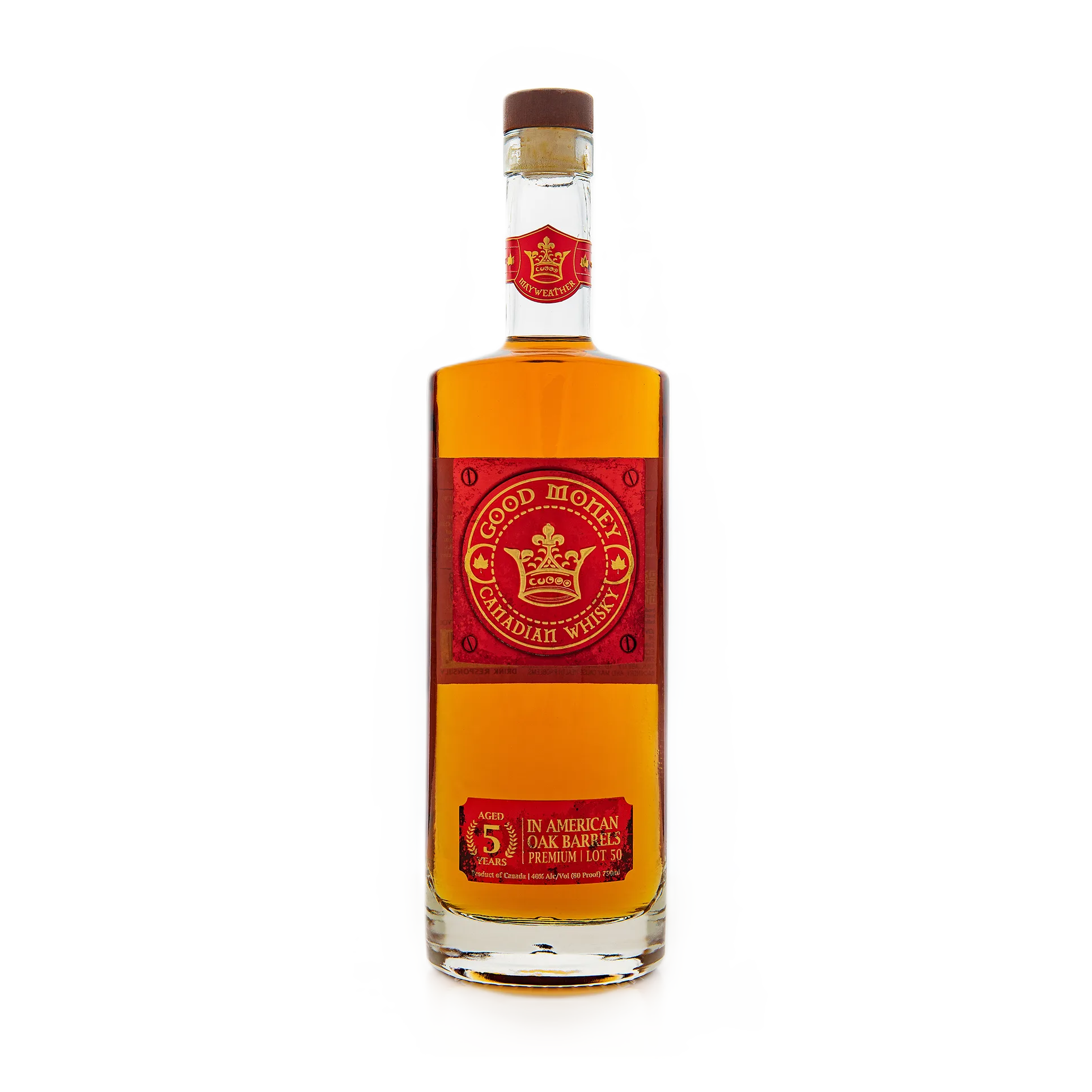Good Money Canadian Whiskey American Oak Barrel