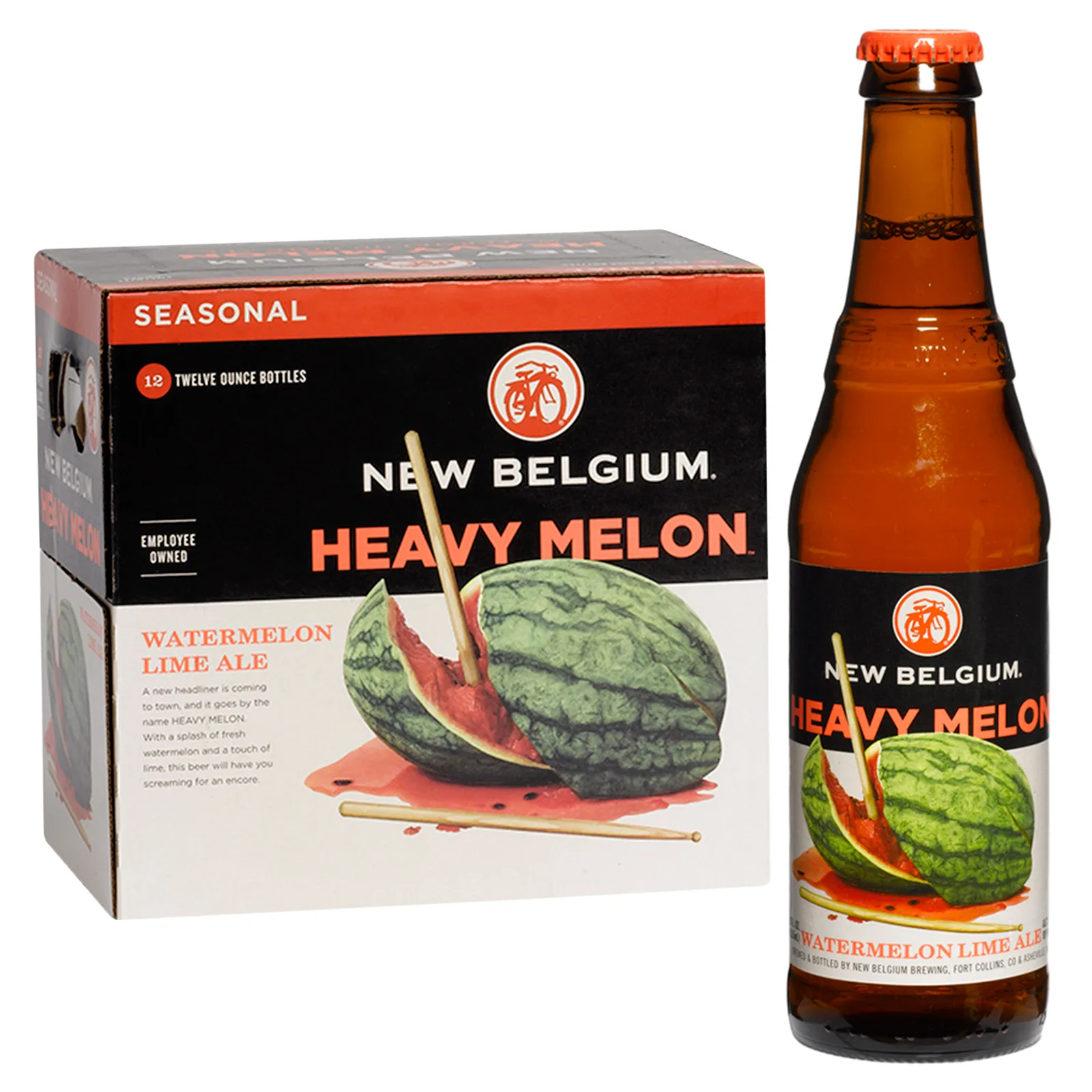 New Belgium Heavy Melon 12 Bottles