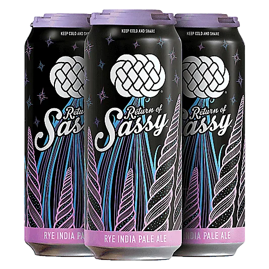 Three Weavers Brewing Return of Sassy Rye IPA 4pk 16oz Can