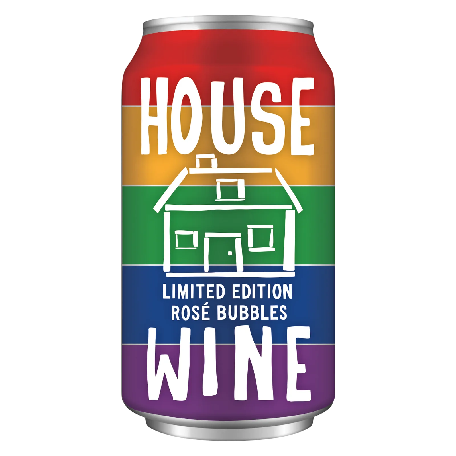 House Wine Rose Bubbles Can