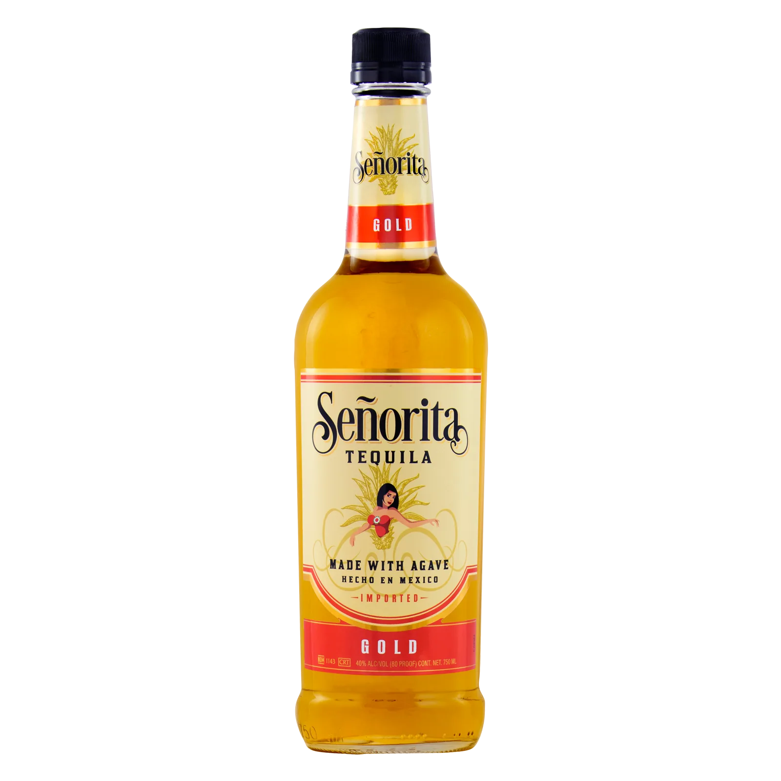 Senorita Gold Tequila (80 Proof
