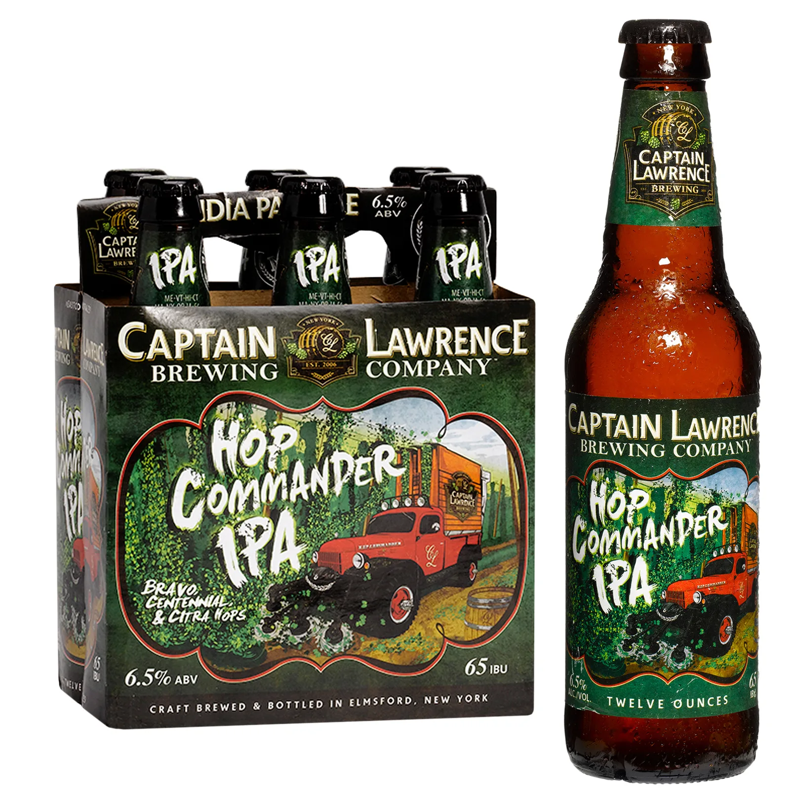 Do Not Use Captain Lawrence Hop Commander IPA 6 Bottles