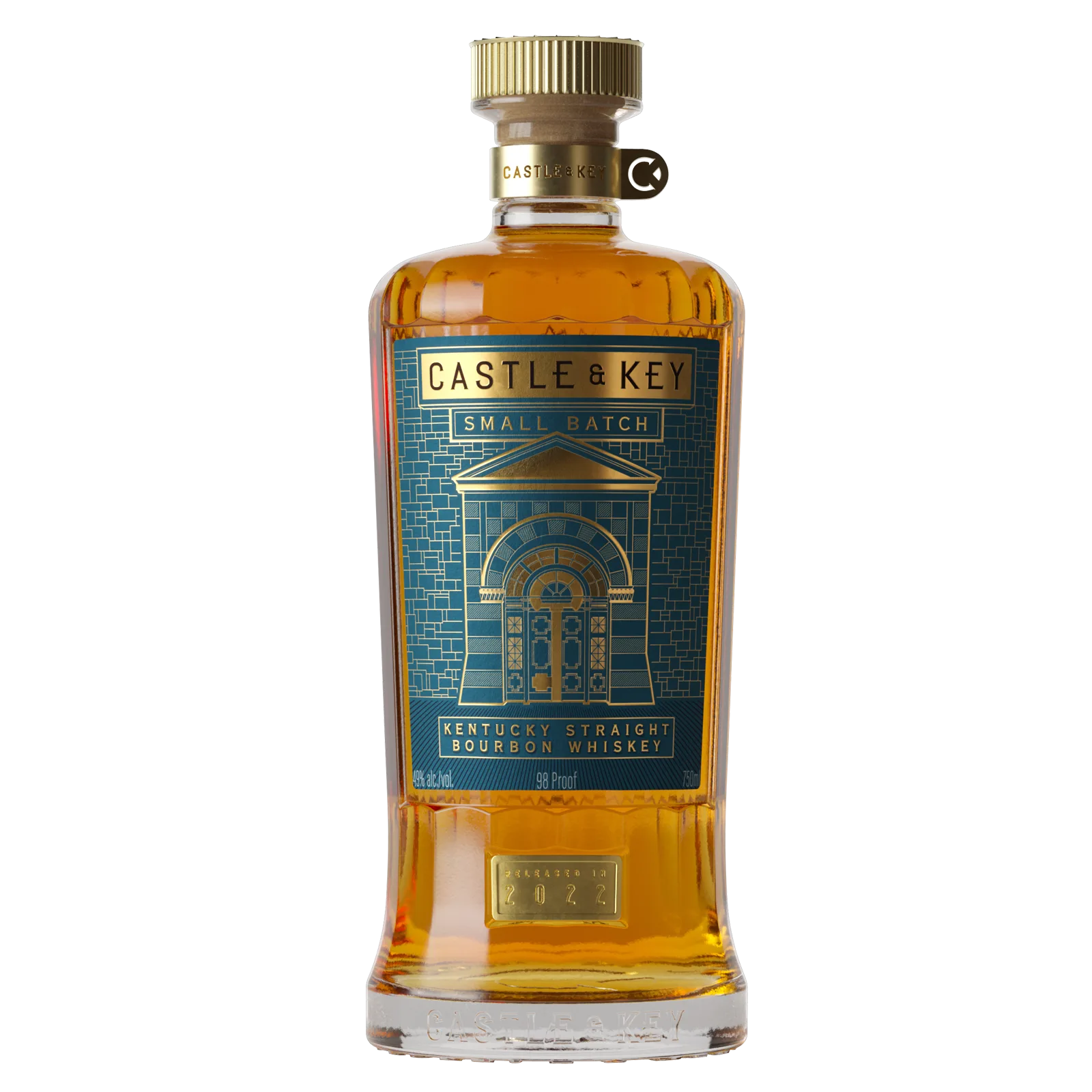 Castle & Key Small Batch 100pf Bourbon